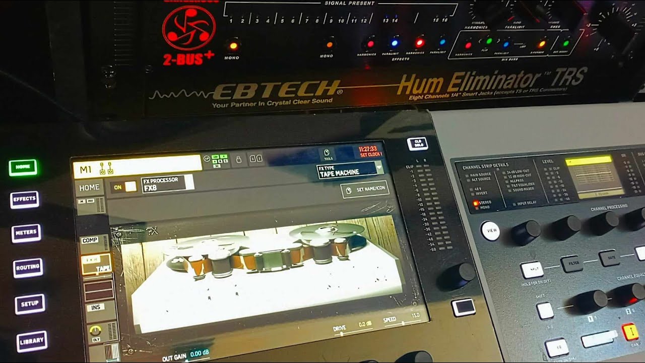Hybrid Analog Summing using two Behringer Wing Consoles Dangerous Music 2 Bus+ & FL Studio